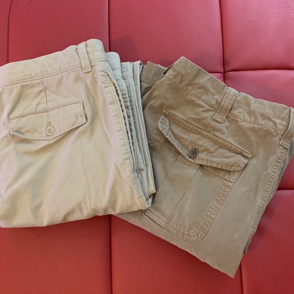 Lot of 2 Banana Republic Soo COOL Khakis